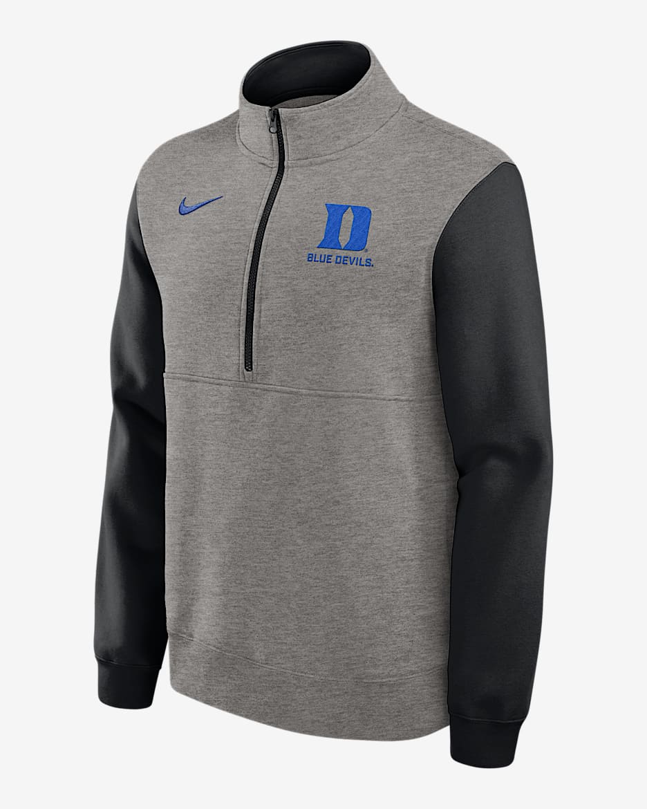 Duke Club Men's Nike College 1/2-Zip Crew. Nike.com